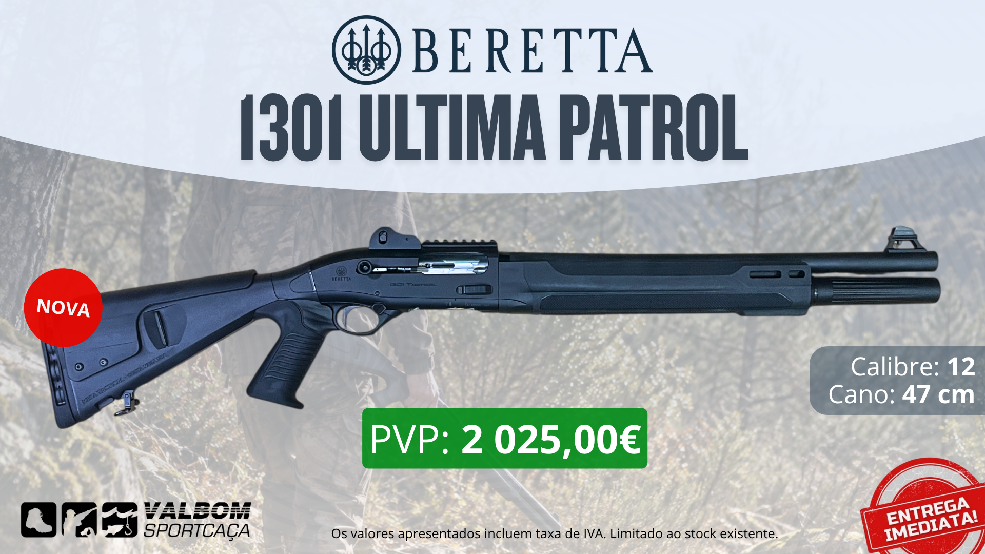 Beretta 1301 Ultima Patrol 12/47cm